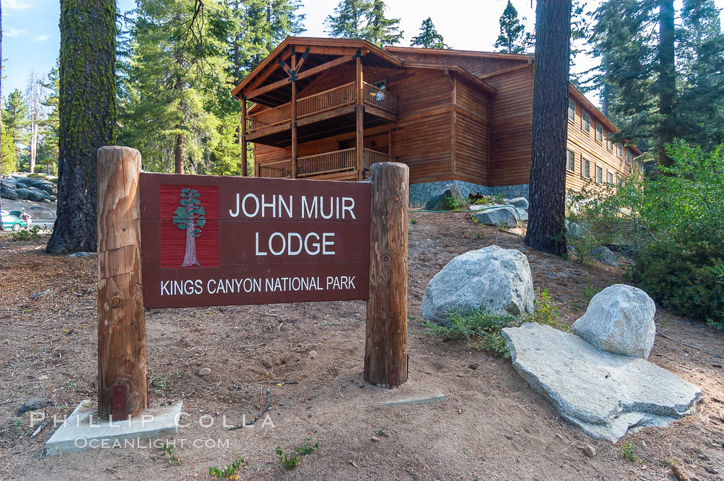 John Muir Lodge. Sequoia Kings Canyon National Park, California, USA, natural history stock photograph, photo id 09902