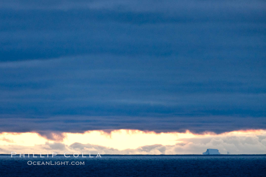 Clouds, weather and light mix in neverending forms over the open ocean of Scotia Sea, in the Southern Ocean., natural history stock photograph, photo id 24769