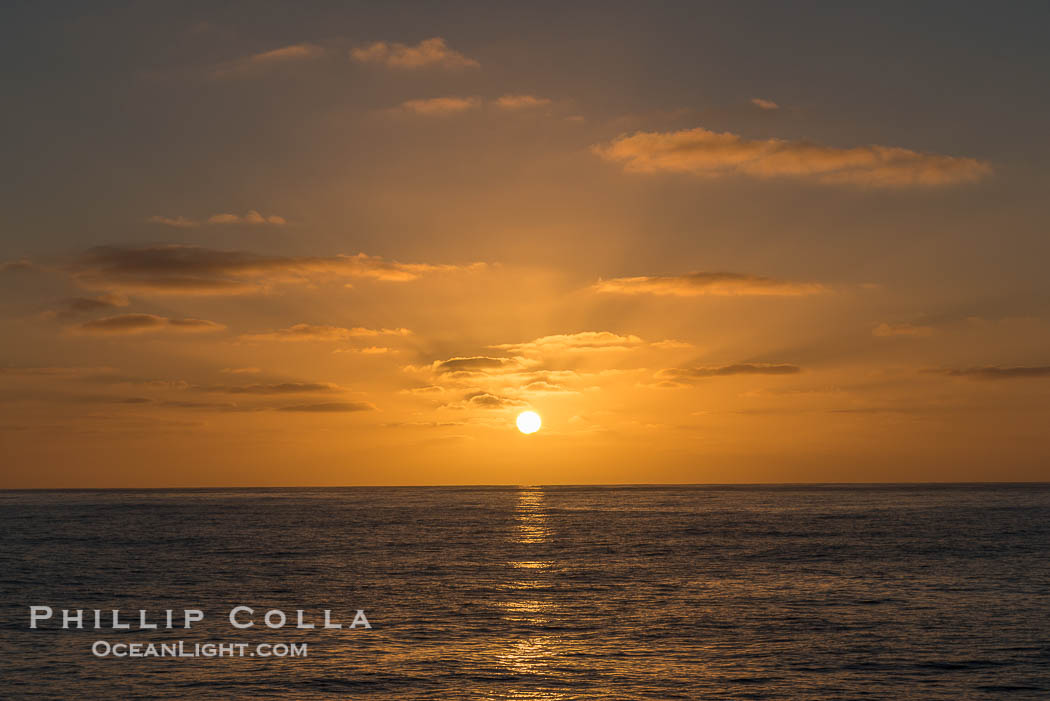 Sunset crossing to Ensenada., natural history stock photograph, photo id 28771