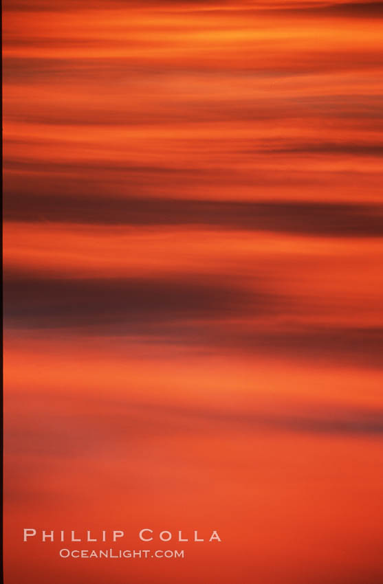 Clouds and sunlight. La Jolla, California, USA, natural history stock photograph, photo id 04820