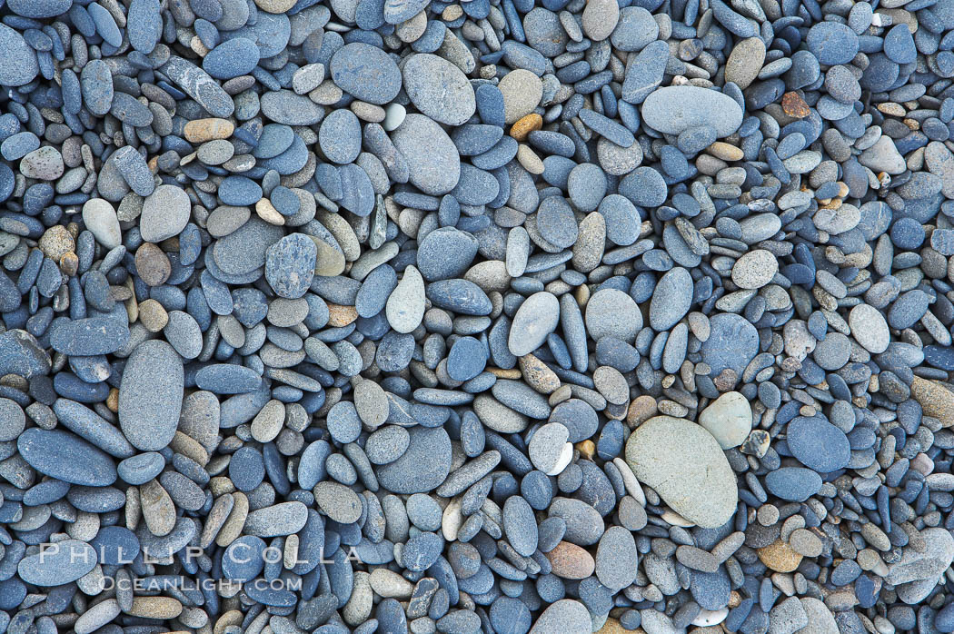 Surfer pills are small beach stones eroded into smooth small round shapes. Ruby Beach, Olympic National Park, Washington, USA, natural history stock photograph, photo id 13797