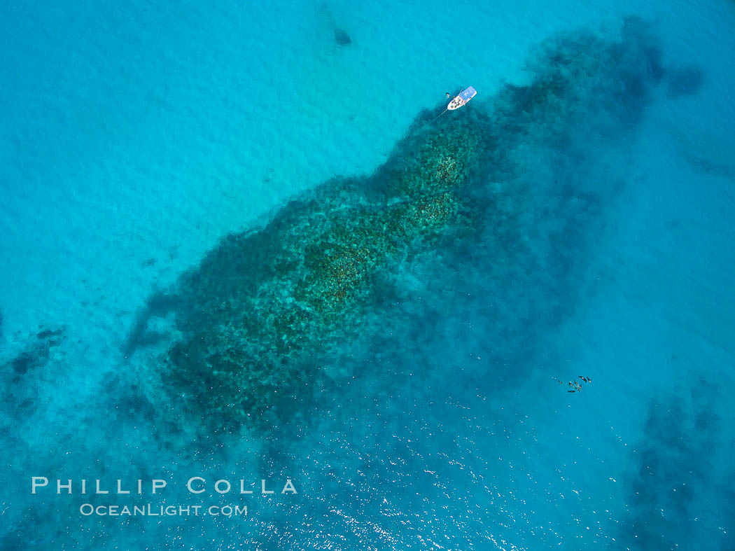 Suwanee Reef, Sea of Cortez, Aerial Photo. Baja California, Mexico, natural history stock photograph, photo id 32362