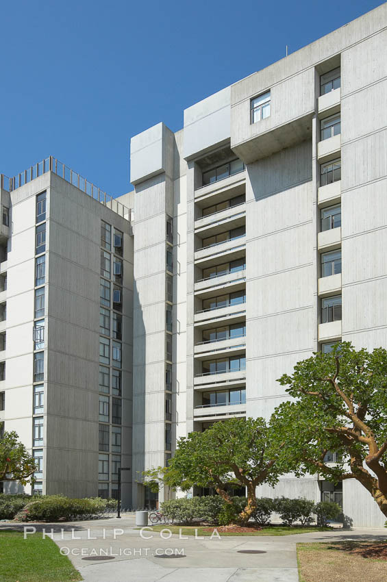 Tioga Hall, Muir College, University of California San Diego (UCSD). University of California, San Diego, La Jolla, USA, natural history stock photograph, photo id 21236