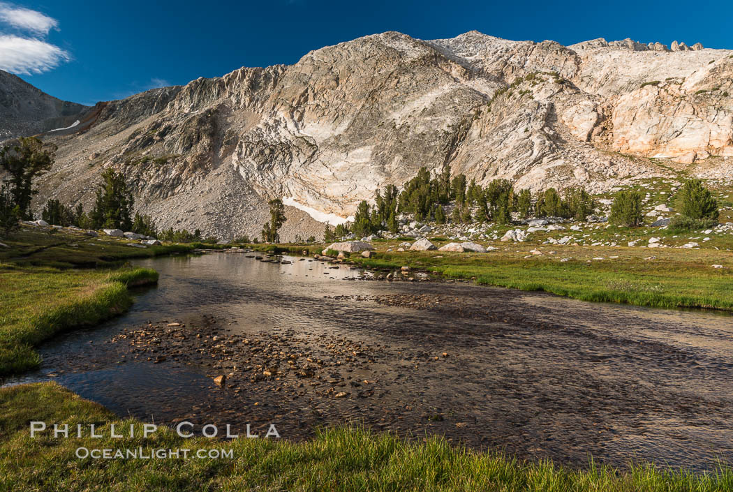 Twenty Lakes Basin near Conness Lakes, Hoover Wilderness. 20 Lakes Basin, California, USA, natural history stock photograph, photo id 31056