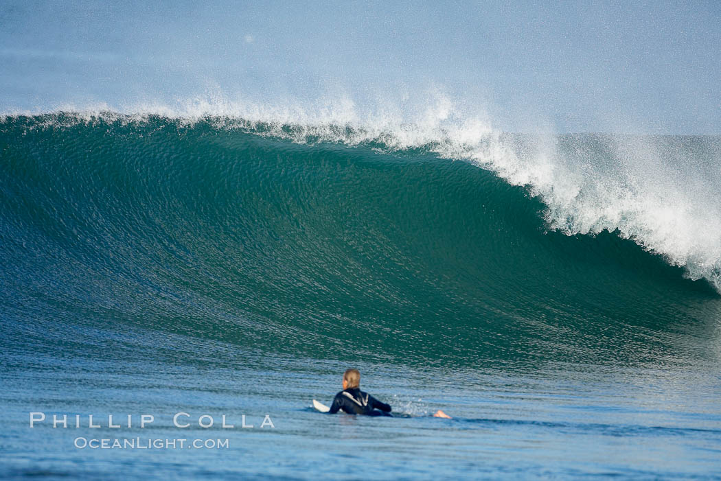 Jetties, Carlsbad, morning surf. Warm Water Jetties, California, USA, natural history stock photograph, photo id 17921