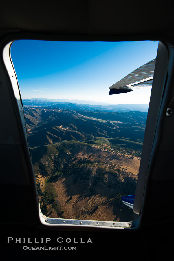 Window over San Diego east county, aerial photo., natural history stock photograph, photo id 27923